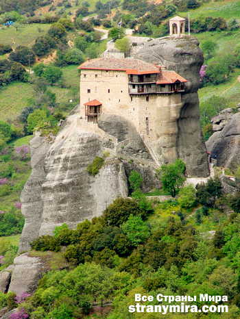 Монастыри Метеоры в Греции