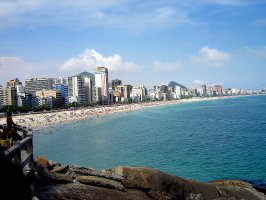 Бразилия: Пляж  Ипанема