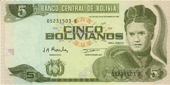Боливия - Боливиано
