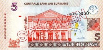 Суринам - Доллар
